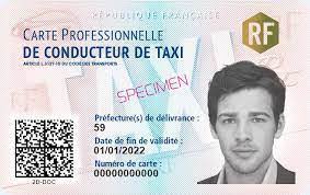 Demande de carte professionnelle